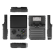 Portable Retro Gaming Console - Anbernic RG35XX Plus - H700 quad core WIFI 64GB Memory 5000 Games 3300mAh Color Transparent Black